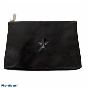 Mugler Pouch Black Cosmetic Makeup Toiletry Bag